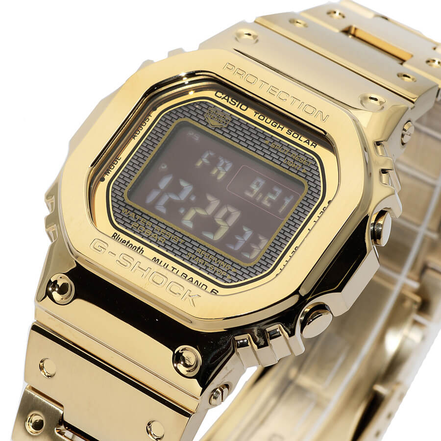 カシオ Gショック GMW-B5000GD-9JF コネクテッド G-SHOCK  フルメタル ゴールドIP 電波時計 腕時計 CASIO G-SHOCK オリジン 【0918】